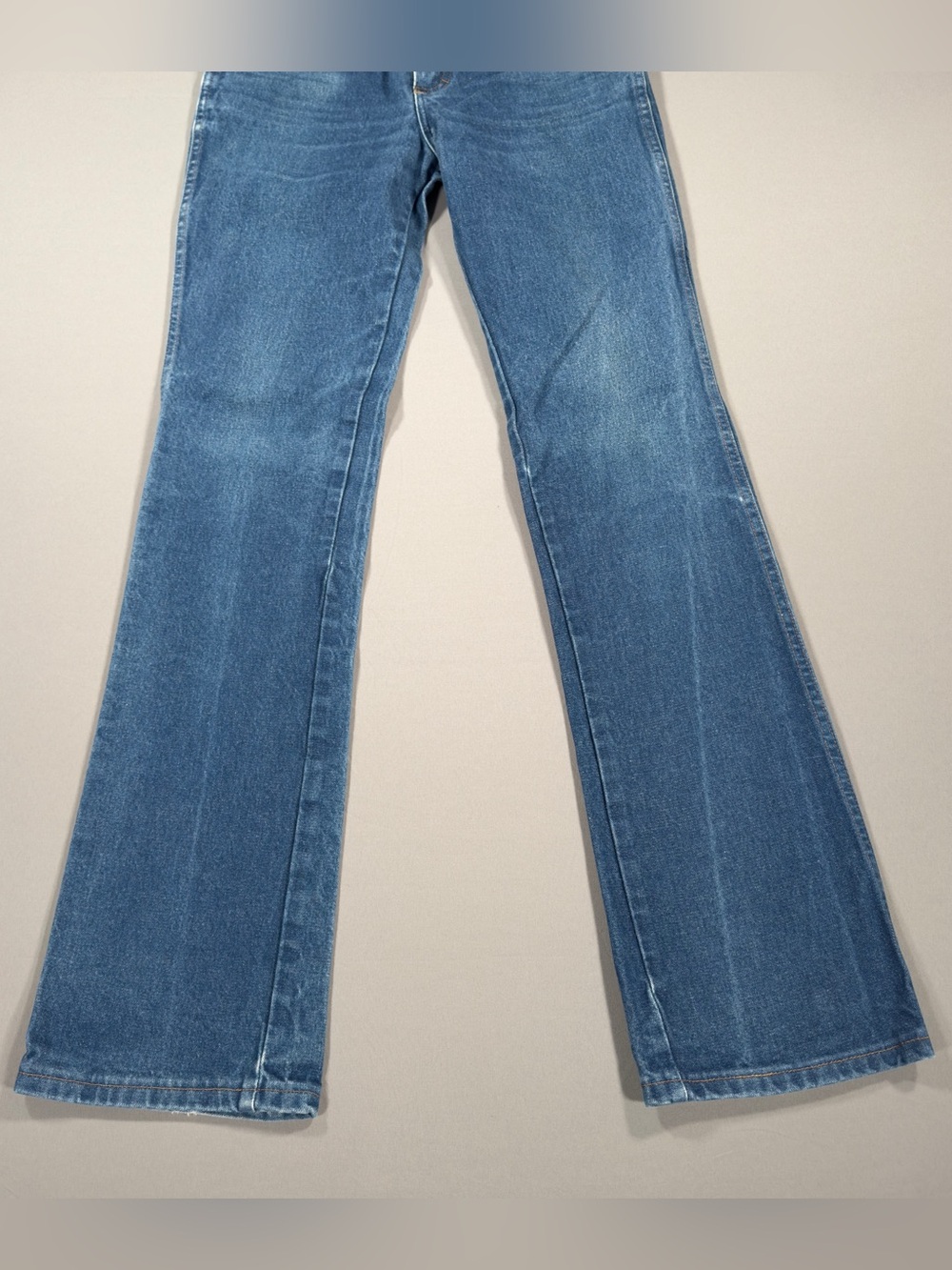 Vintage Wrangler 935NAV Cowboy Cut 31x36 (Fits 30x35) Slim Bootcut Denim Jeans - Picture 3 of 13